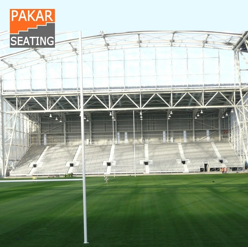hot-galvanized structure scaffolding grandstand seating aluminum seating sports field elevated aluminum bleachers