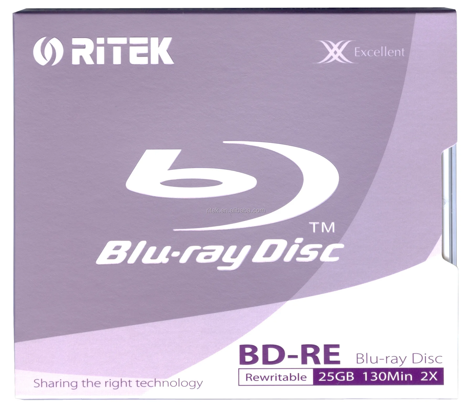 Высококачественный BD - RE Ritek класса А, Сделано в Тайване