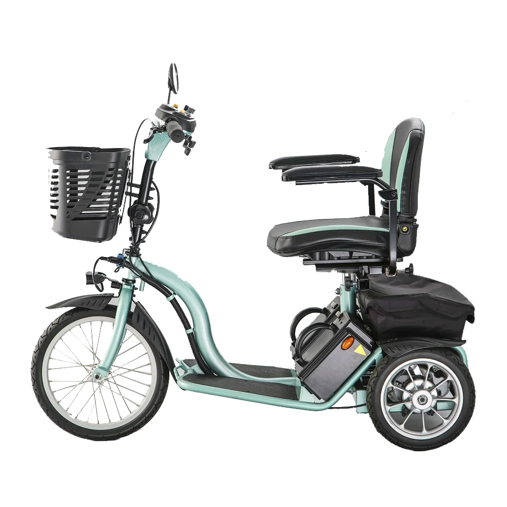 
outdoor 3 wheel handicapped mobility electric scooter 