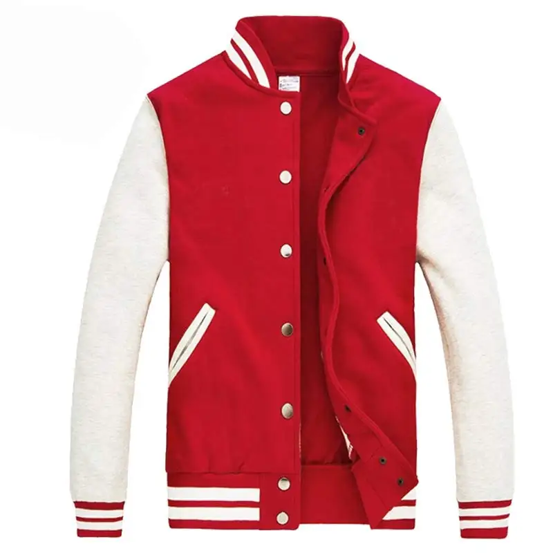 Custom Embroidery Varsity Jackets Chenille Patched Customized Letterman Jackets
