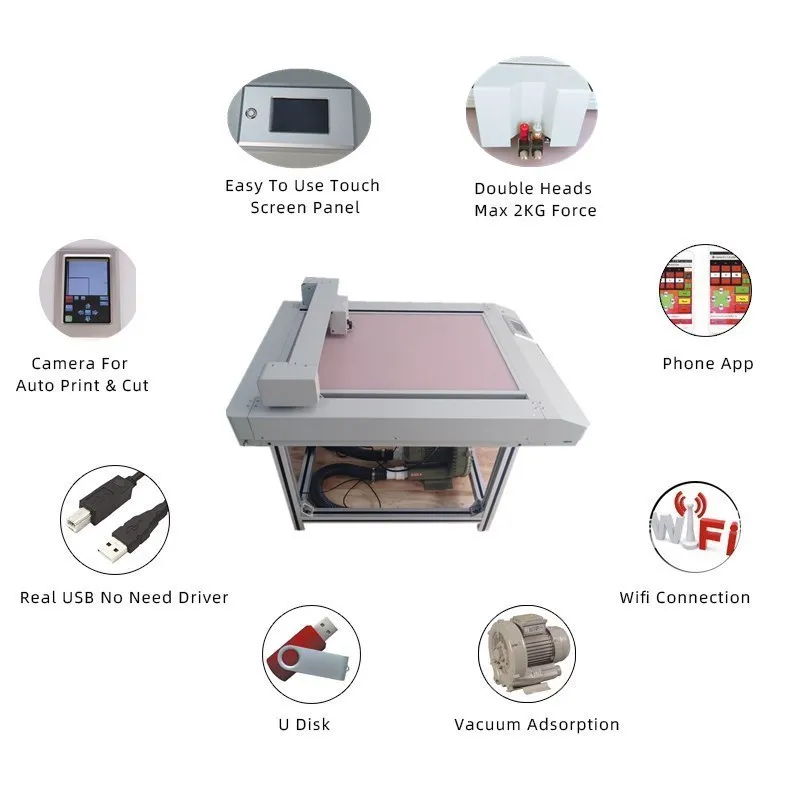 Skycut High Performance Flatbed Cutting Plotter For Advertisement