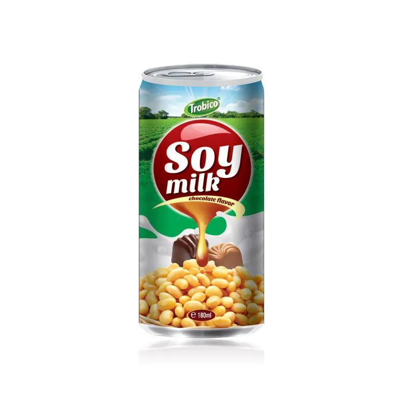 
Wholesale Trobico Brand 330ml alu can Soya Milk Drink 