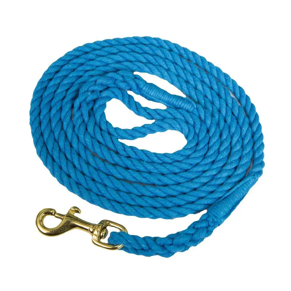 Pet Lead Natural Organic Braided Cotton Rope Dog Leash Soft Personalized For Dogs Small Medium Large Pets Manufacturer
