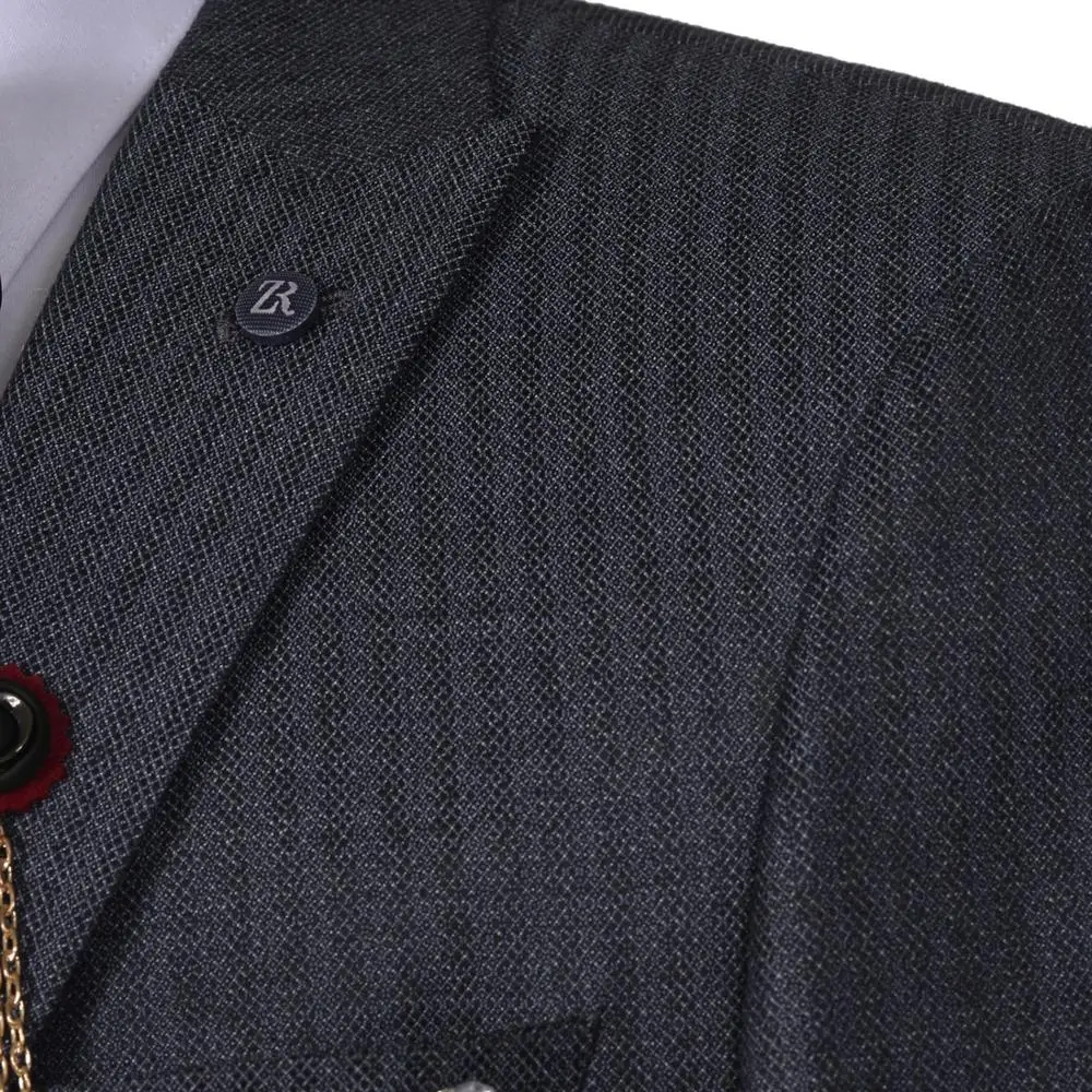 Turkish Fashion Three piece  suits tailor business blaze fashion bespoke office man  suit