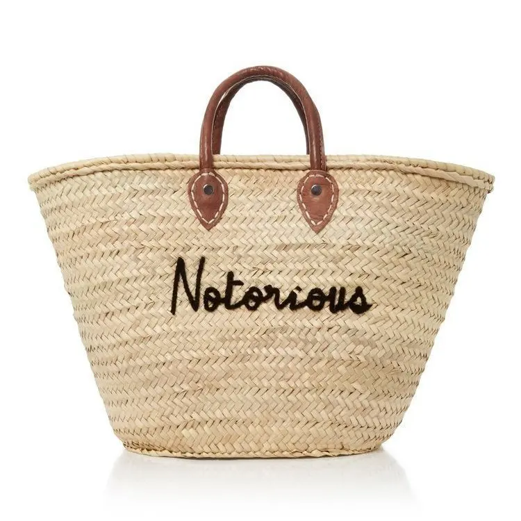 french basket, summer handbag, French market basket