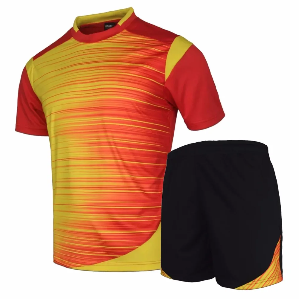 
Gradient colors Customized Soccer wear Jersey soccer And Football Shirt 