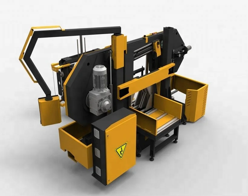 
SEMI AUTOMATIC SERVO DRIVE REGULAR CUTTING MACHINE BANDSAW ELS 650X850 