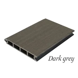 Durable 6x6  garden fence privacy trellis design  wpc garden fence with aluminium post strong system