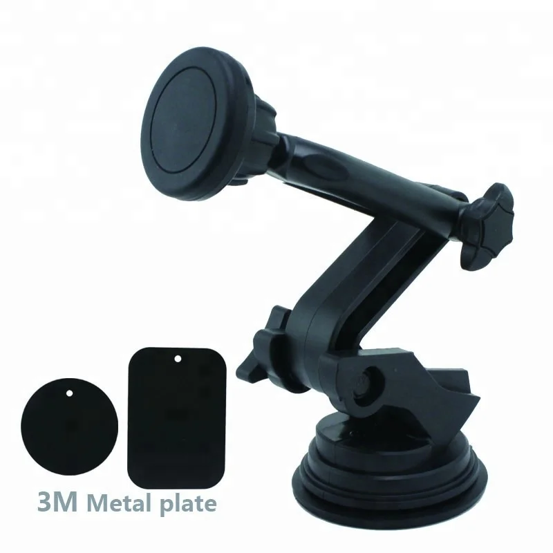 Long Arm Universal Magnetic Cradle Windshield Dashboard Cell Phone Mount Holder