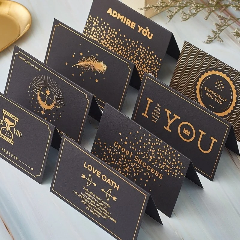 Factory Wholesale custom logo Christmas Birthday Cards greeting card printing