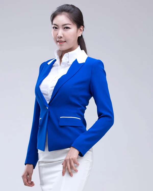 
Women Men Uniform Suit Jacket Blazer Shirt Skirt Pants CO0383 