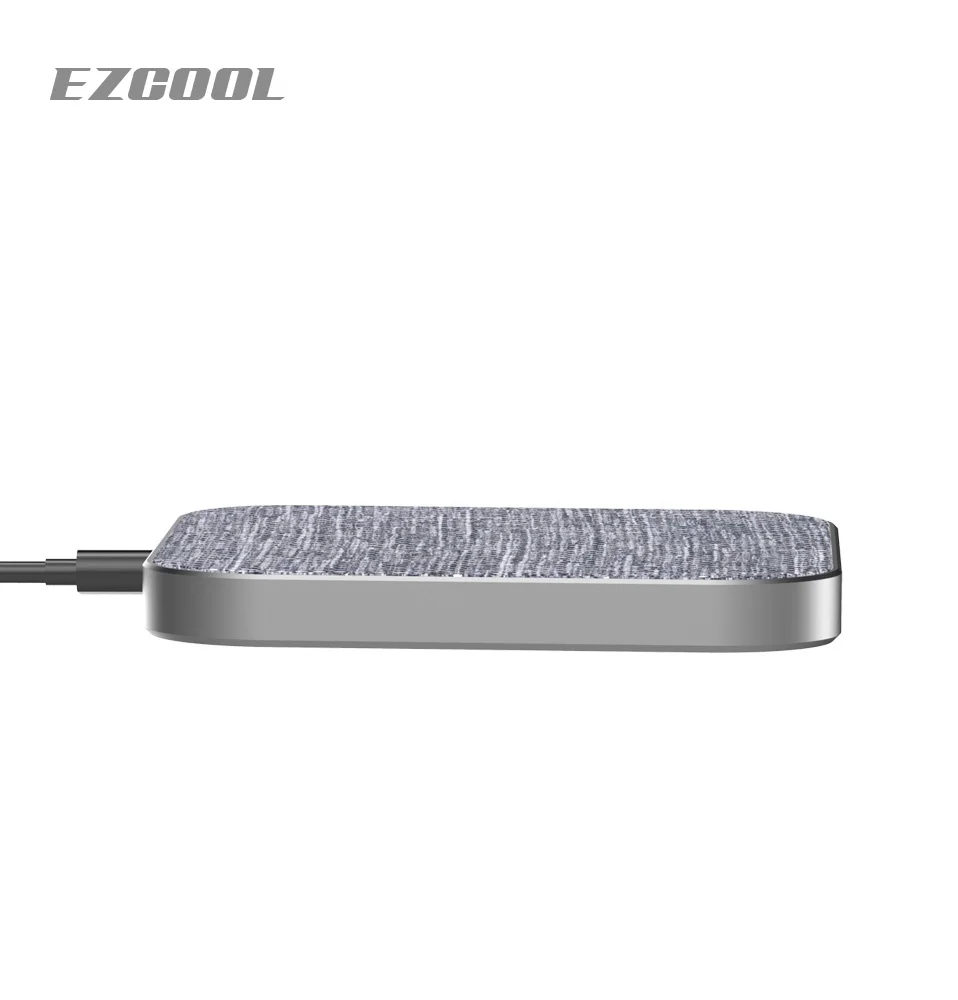 Qi pad wireless charging trending products best selling ezcool mobile phone fast charger