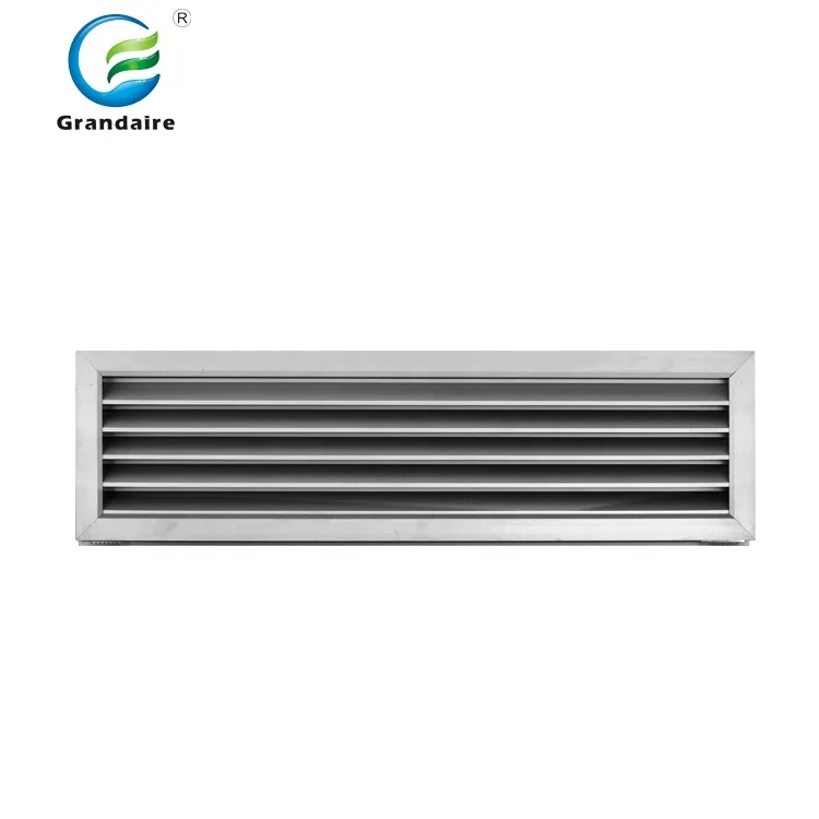 Ventilation grilles for doors