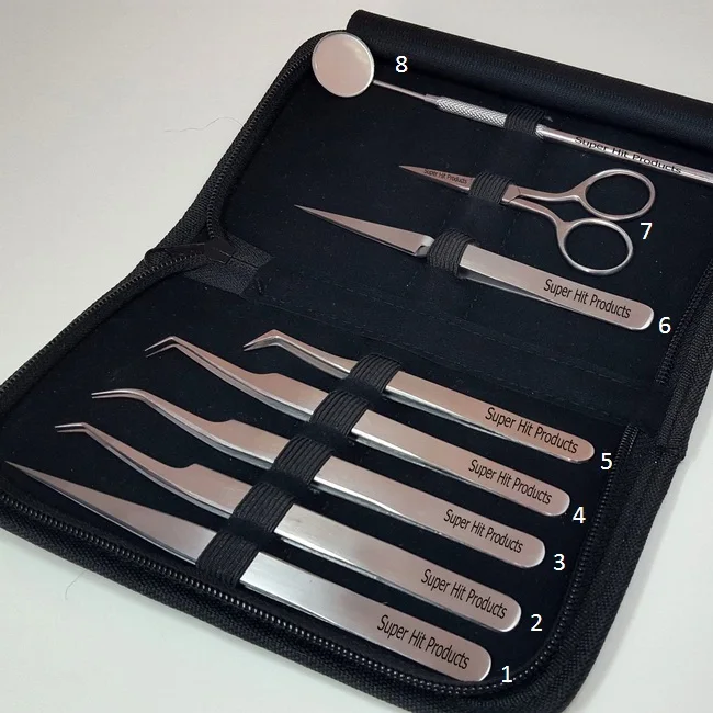 
eyelash tweezer sets 