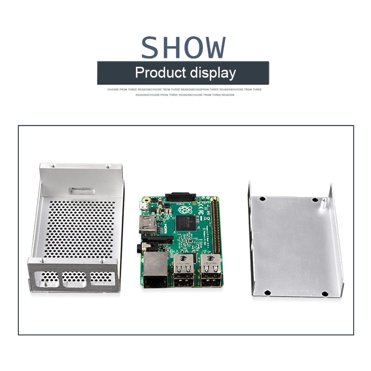  Защитный чехол из алюминиевого сплава Raspberry Pi