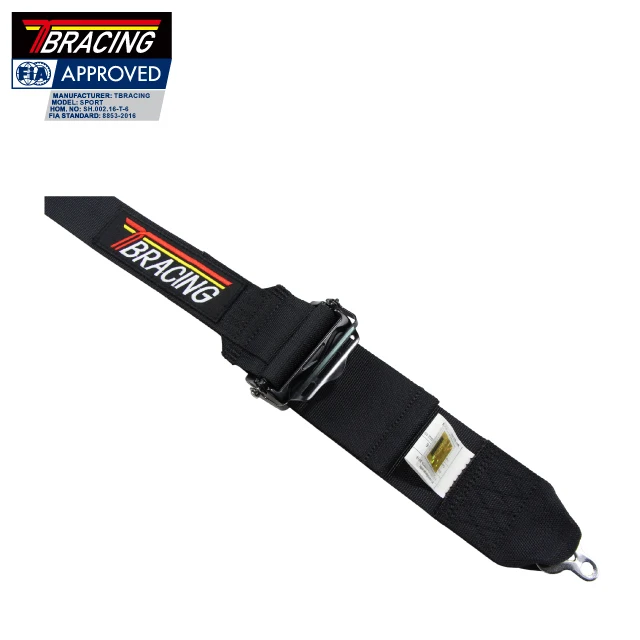 Ремень безопасности tпринимающий ФИА черный ремень для гонок тайваньские автомобильные аксессуары