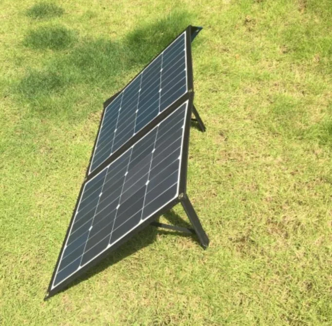 Portable solar system 80w for 220wh 60000mAh /3.7V mini solar system for emergency latest popular camping rv product