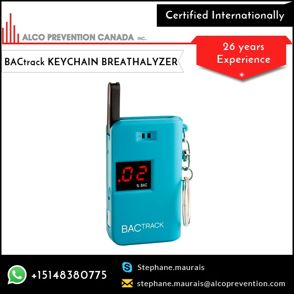
Keychain Breathalyzer/Alcohol Breath Breathalyzer Tester/BACtrack Breathalyzer at Wholesale Price 