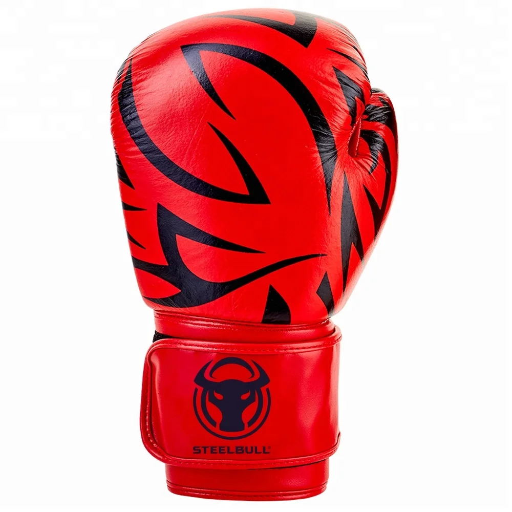 Manufacture Cheap Quality Strong Leather Boxing Gloves
