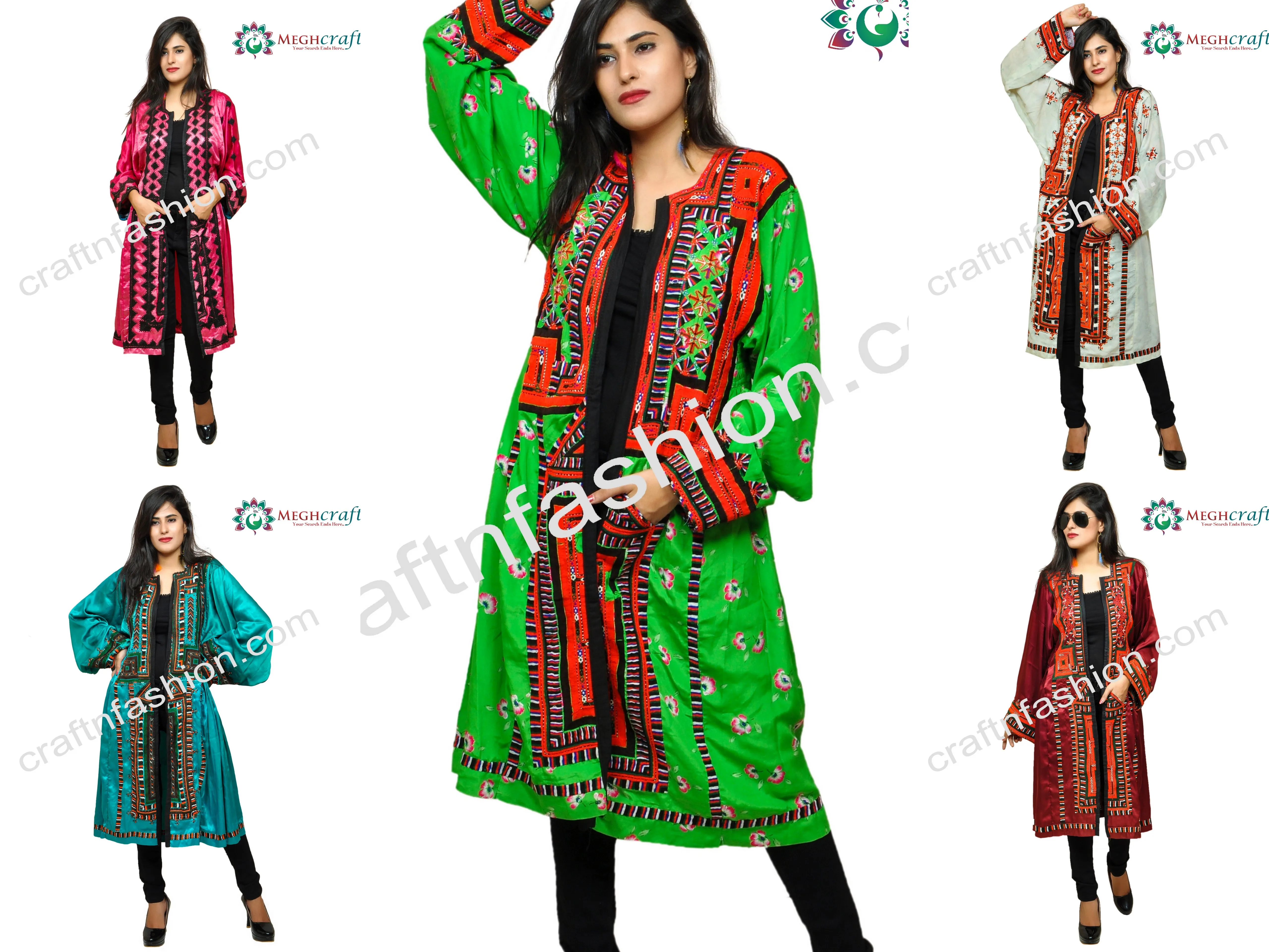 Индо в западном стиле с длинными балочи куртка-афгани Кути стиль женский жакет ручной афгани стиль Banjara куртка