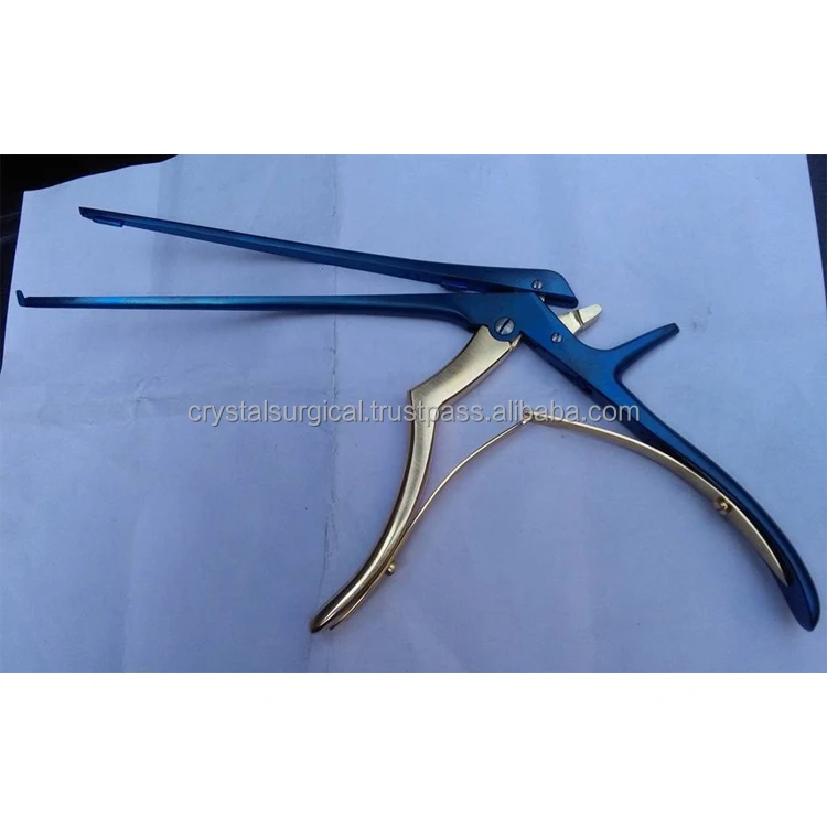 Titanium KERRISON Rongeurs , Wholesale Price Bone Punch Kerrison Rongeurs , High Quality Kerrison Rongeurs 45 Degree Upward
