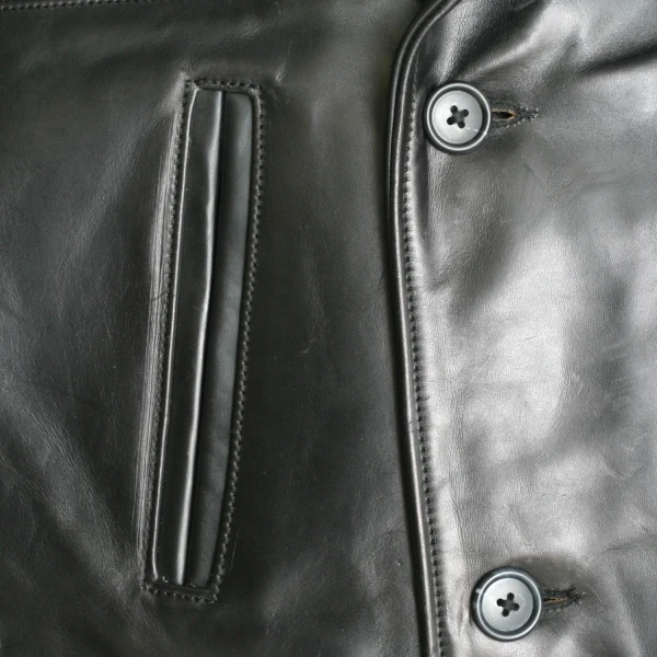 OEM Custom Men Jacket Leather Motorcycle Double Breasted leather Coat Jackets Tops Overcoat leather jacket