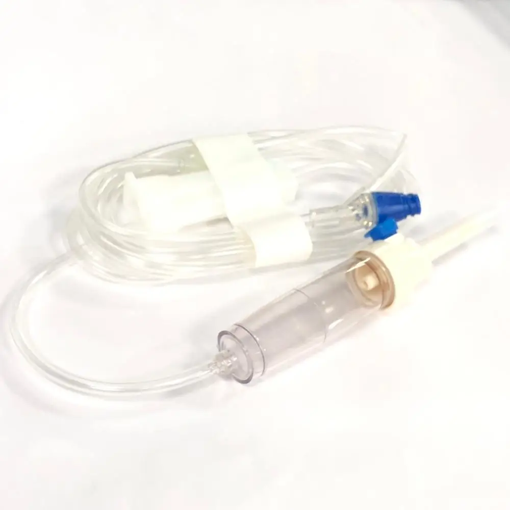 
Teaching medical consumables infusion sets and extension set with needleless connector and other medical components 