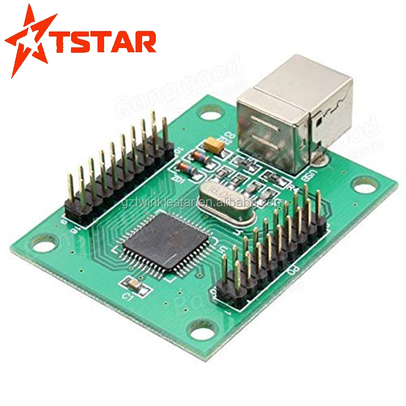 2 игрока usb интерфейс pcb комплект для джойстика jamma fighter контроллер для ПК