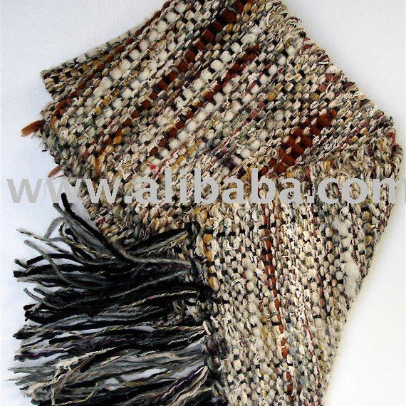 Fashionable silk scarf Custom Made echo friendly and sustainable handloom product made from recycled/upcycled silk