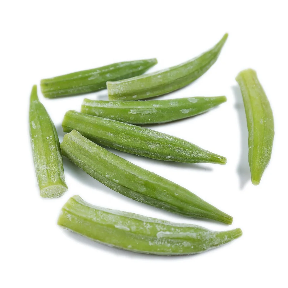 IQF FROZEN OKRA WHOLESALES FROM AN VAN THINH FOOD COMPANY IN VIETNAM BEST SELLER