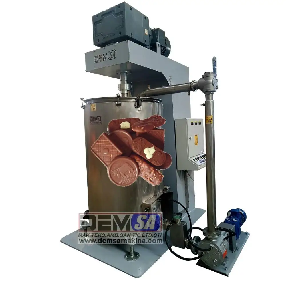 2 tons capacity ball mill for chocolate production