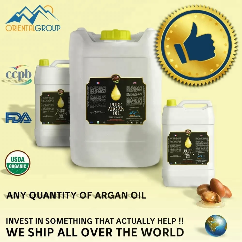 
Moroccan Argan oil 100% natural - cold pressed Argan oil by Oriental Group 