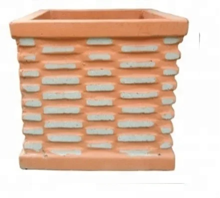 fiber light cement concrete flower pot planter lightweight concrete furniture outdoor garden home deco