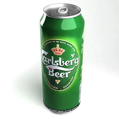 Зеленое Пиво Carlsberg для экспорта