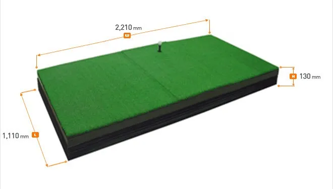 Offer slopes,Tilting Moving  Swing Dr.II -B ( for Screen Golf Simulator )