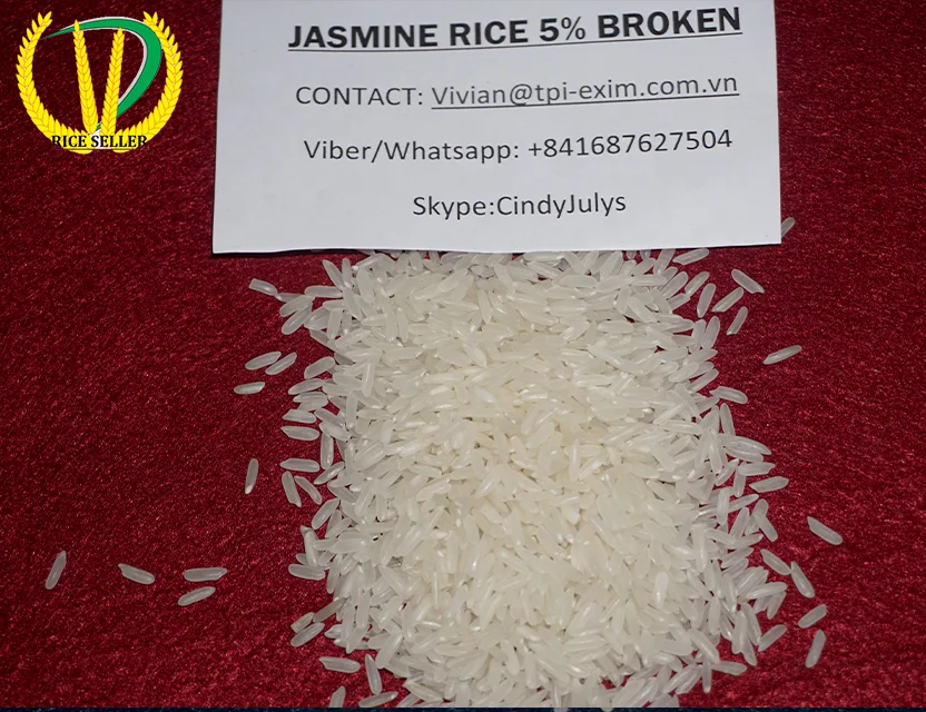 Жасмин Рис рис Жасмин вьетнамский 5% сломанный (Whatsapp/Viber:+ 84961823303 /Wechat: viviantpi - Ms.Vivian)