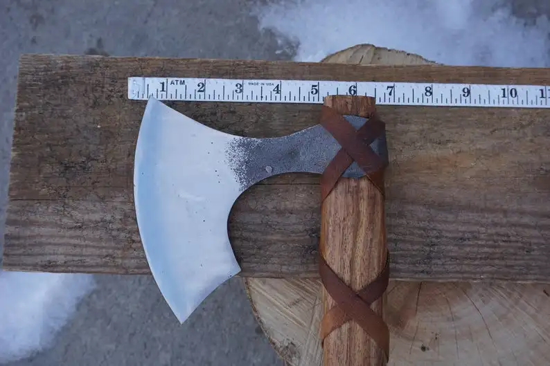 HANDMADE 5160 STEEL VIKING AXE TOMAHAWK FOR  VIKING FUNCTIONAL AXE V-0004