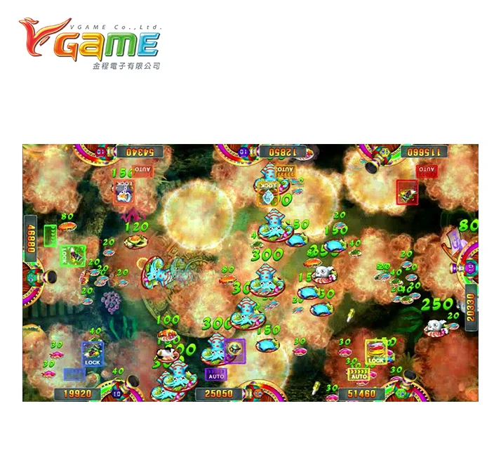 Программное обеспечение для игры в рыбу VGAME морепродукты Paradise III США