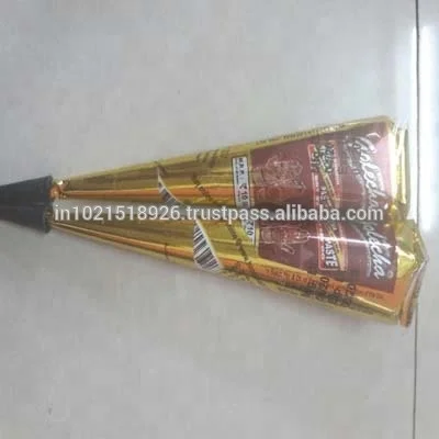 Dark Maroon Henna Mehndi Cones