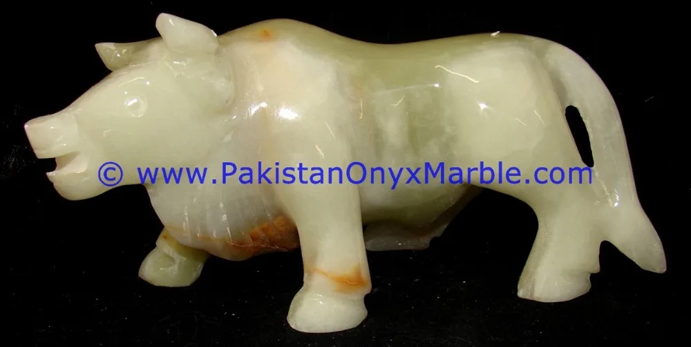 Pakistan Exporter of Carved Marble Onyx Animal Sculpture for Home Decoration