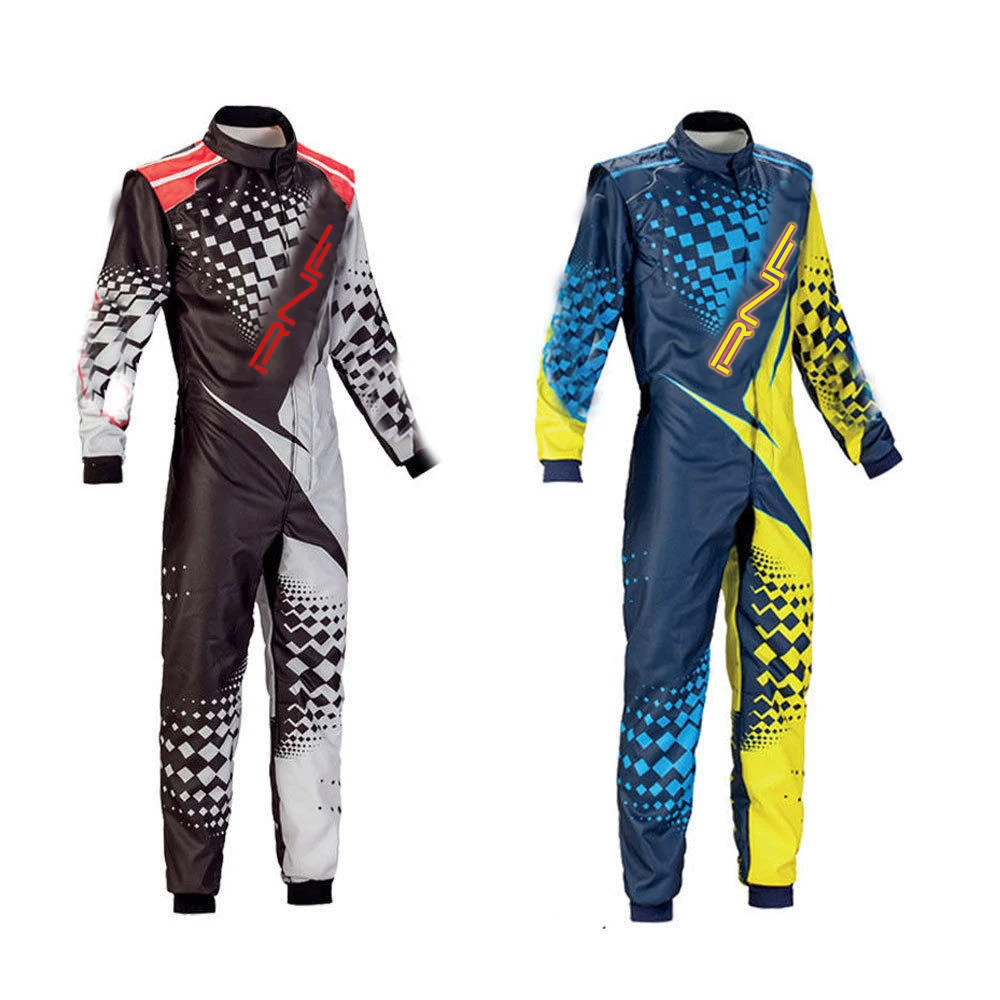 Advanced Level 2 Pro Karting Suit - Kart Racing Blue Red Youth & Adult Sizes OEM karting suit