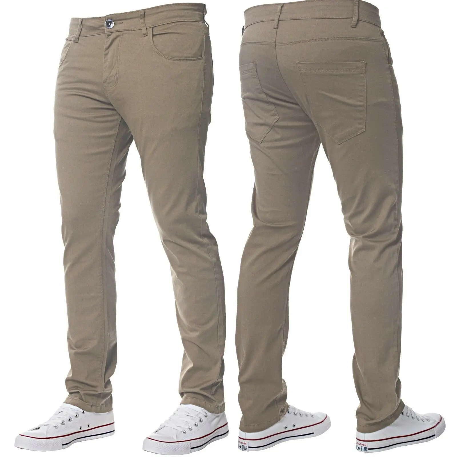 
Skinny Slim Fit Stretch Denim Ripped Mens Jean 