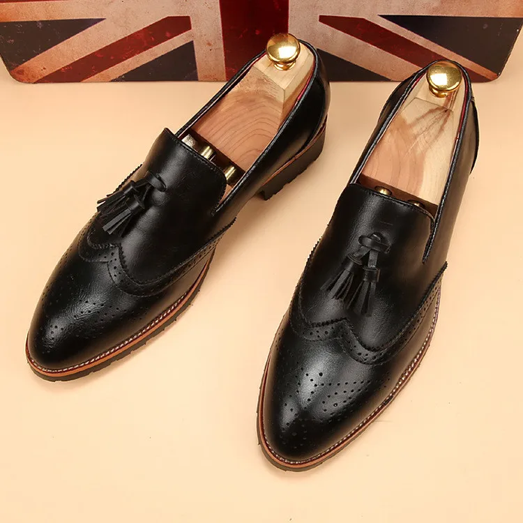 Autumn new style classic men dress shoe hot sale leather shoes CC1033