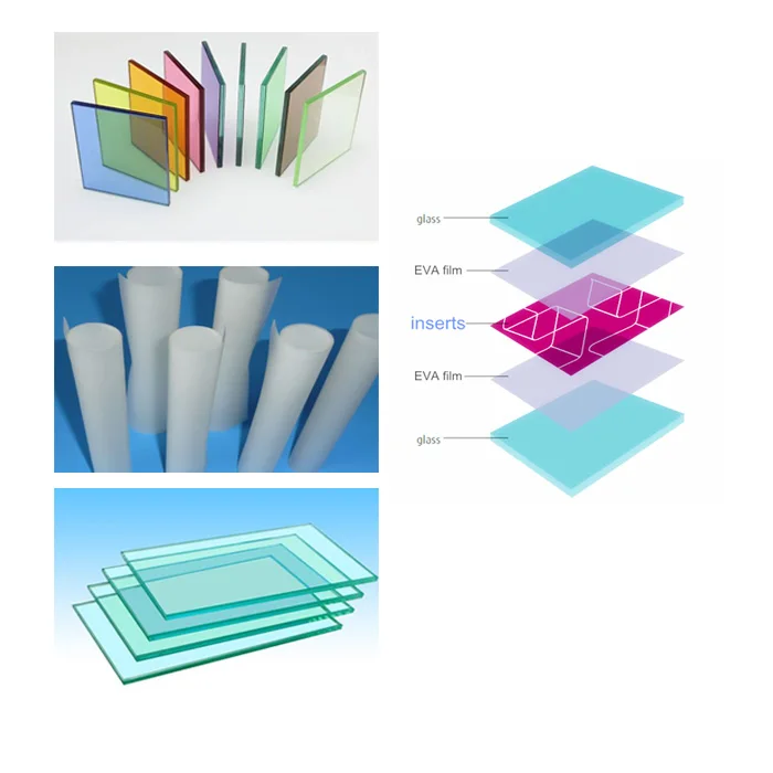 High transparent laminated glass interlayer film eva film for laminated glass