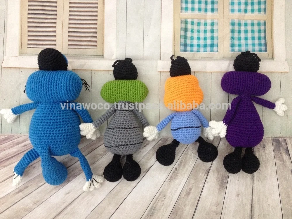 Oggy and Cockroaches - Lalylala Crochet Handmade handmade crochet toys crochet amigurumi amigurumi toys
