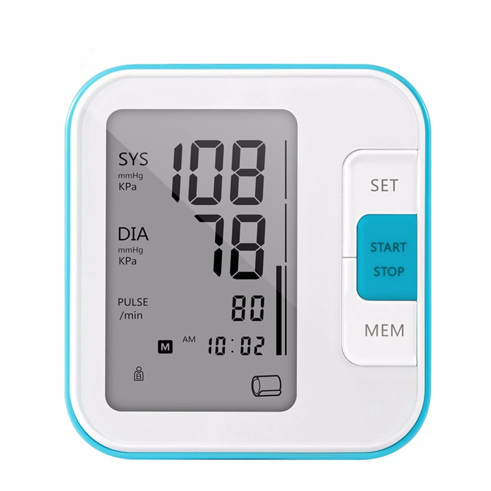 
Medical Supplies Cheapest Digital Blood Pressure Monitor Arm Type Made in China Monitor de pressao 
