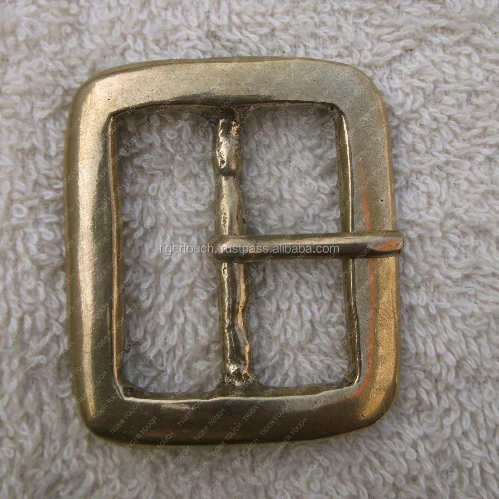 Medieval viking brass buckle Solid Brass Renaissance Buckle hand made historical replica