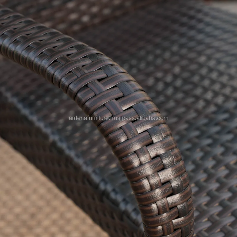 Ресторан стул Обеденные Столы Набор знаменитый Ardena патио деревенский ротанг Досуг для ресторана уличная мебель современная