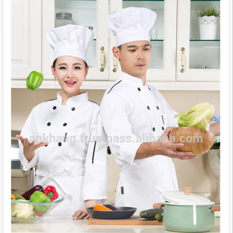 Fashionable chefs uniform