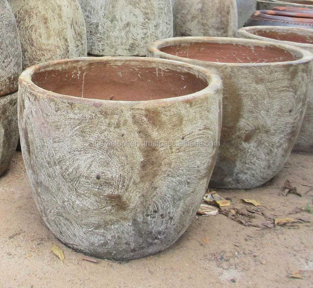 New atlantic rustic pots